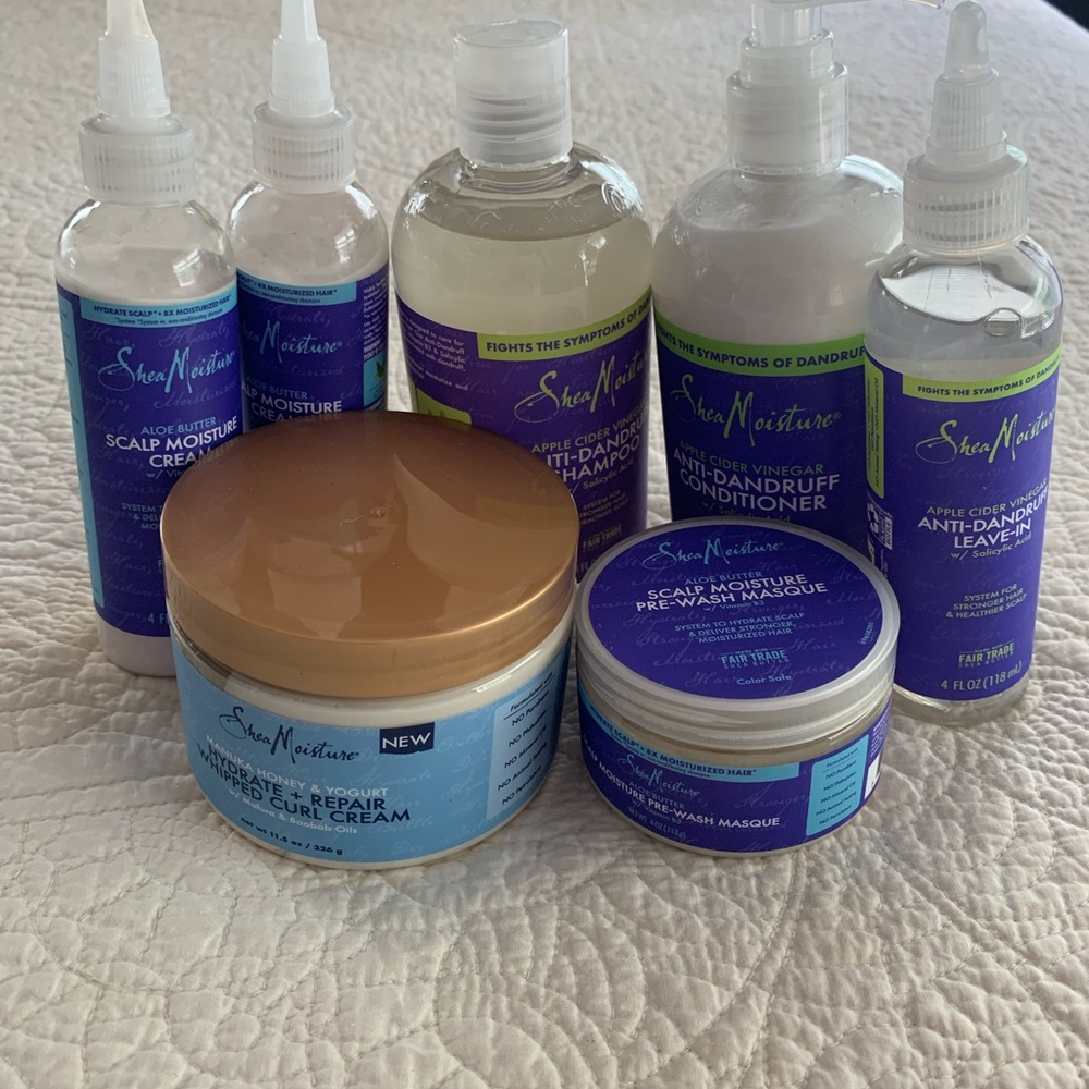 Shea Moisture Aloe Butter Hair Styling Set